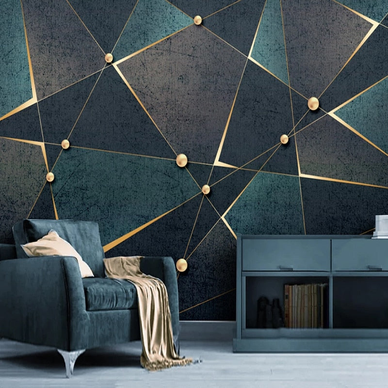 Modern Creative Line Geometric Wallpaper